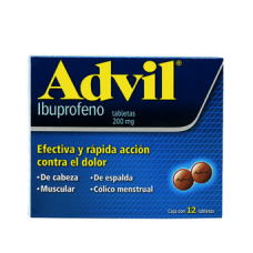 ADVIL 12 GRAG 200 MG