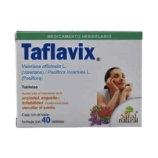 TAFLAVIX (VALERIANA) 40 TAB 100MG/60 MG