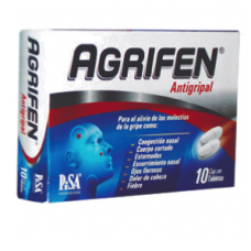 AGRIFEN 10 TAB 500 MG