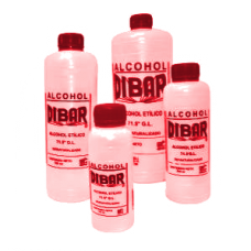 ALCOHOL ROJO 500ML (DIBAR)