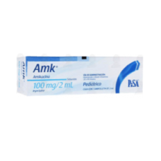 AMK AMIKACINA 100 MG/2ML DE 2ML IM	