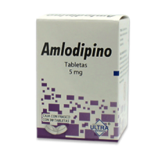 AMLODIPINO 30 TAB 5 MG