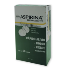 ASPIRINA EFERV AD 500 MG TAB 60