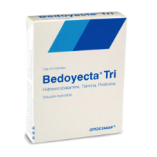 BEDOYECTA TRI 5 AMP 100/50 MG