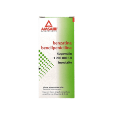 BENZATINA BENCILPEN 1 FA 1,200,000U/5 ML