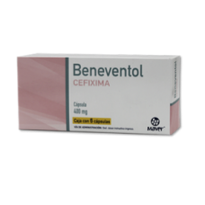 BENEVENTOL 6 CAPS 400 MG