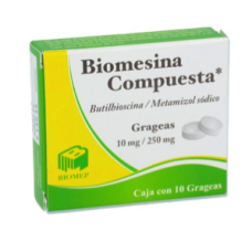 BIOMESINA COMPUESTA 10 GRAG 250/10 MG