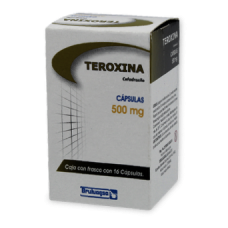 TEROXINA 16 CAPS 500 MG