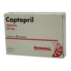 CAPTOPRIL 30 TAB 25 MG