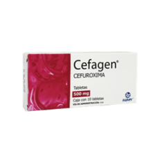 CEFAGEN 10 TAB 500 MG