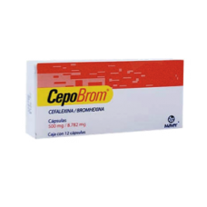 CEPOBROM 12 CAPS 500/8.782 MG