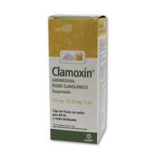 CLAMOXIN 1 SUSP 125/31.25MG/5/60 ML