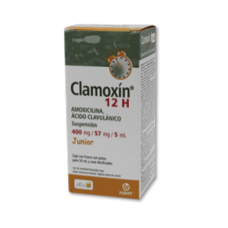 CLAMOXIN 12H JR 1 SUSP 400/57MG/5/50 ML