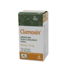 CLAMOXIN 500/125 MG 10 TAB