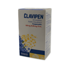 CLAVIPEN 1 SUSP 125/31.25MG/5/60 ML