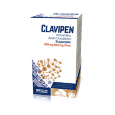 CLAVIPEN 1 SUSP 250/62.5MG/5/60 ML