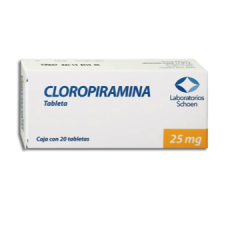 CLOROPIRAMINA 20 TAB 25 MG