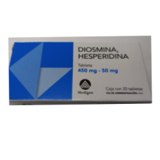 DIOSMINA/HESPERIDINA 450MG/50MG C/20 TAB