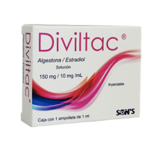 DIVILTAC 1 FA 150/10MG/1 ML