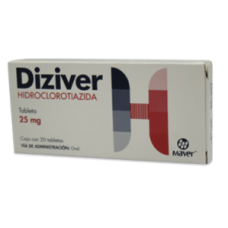 DIZIVER 20 TAB 25 MG