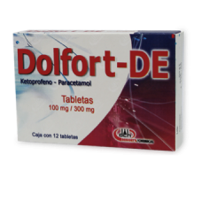 DOLFORT-DE 12 TAB 300/100 MG