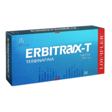 ERBITRAX-T 28 TAB 250 MG