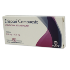 ERISPAN COMP 20 TAB 5/0.25 MG