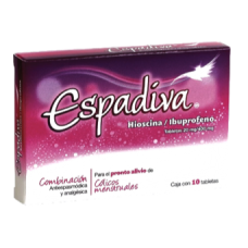 ESPADIVA 10 TAB 20/400 MG