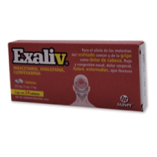 EXALIV 24 TAB 325/5/2 MG