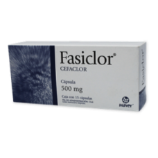 FASICLOR 15 CAPS 500 MG