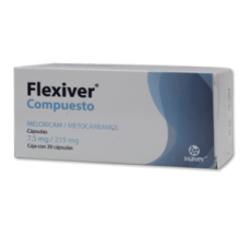 FLEXIVER COMPUESTO 20 CAPS 215/7.5 MG