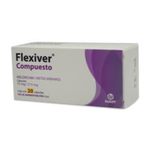 FLEXIVER COMPUESTO 20 CAPS 215/15 MG