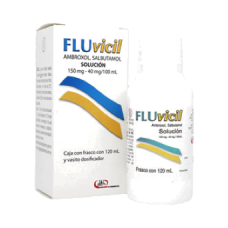 FLUVICIL 1 SOL 150/40MG/5/120 ML