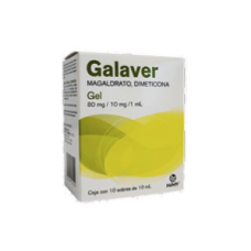 GALAVER GEL 10 SOB 80MG/10MG/10 ML