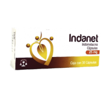 INDANET 30 TAB 25 MG