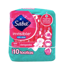 TOA SANIT SABA INVISIBLE C/10