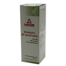 BROMURO DE IPRATROPIO 1 FA 25 MG/20 ML