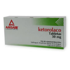 KETOROLACO TROMETAMINA 6 TAB SL 30 MG