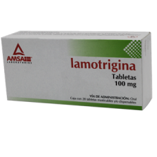 LAMOTRIGINA 28 TAB 100 MG