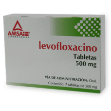 LEVOFLOXACINO 7 TAB 500 MG