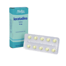 LORATADINA 10MG 10 TABLETAS