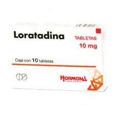 LORATADINA Â TAB. 10 MG. C/10  (HORMONA)			