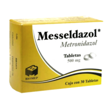 MESSELDAZOL 30 TAB 500 MG