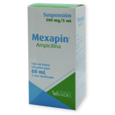 MEXAPIN 1 SUSP 500MG/5/60 ML