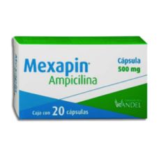 MEXAPIN 20 CAPS 500 MG