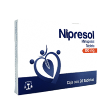 NIPRESOL 20 TAB 100 MG