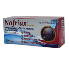 NOFRIUX 24 CAPS 50/3/300 MG