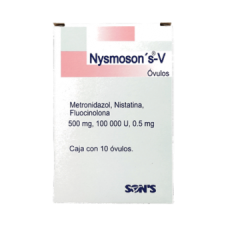 NYSMOSONS-V 10 OVS 500/0.5MG/100000 UI