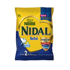 LECHE NIDAL 2 BOLSA 120 GR C/8