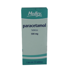 PARACETAMOL TAB 500 C/10 MEDLEY